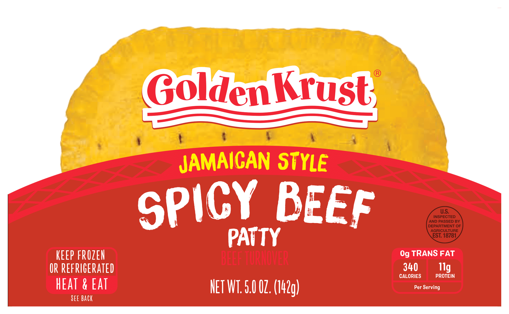 GK Spicy Beef Patty Product