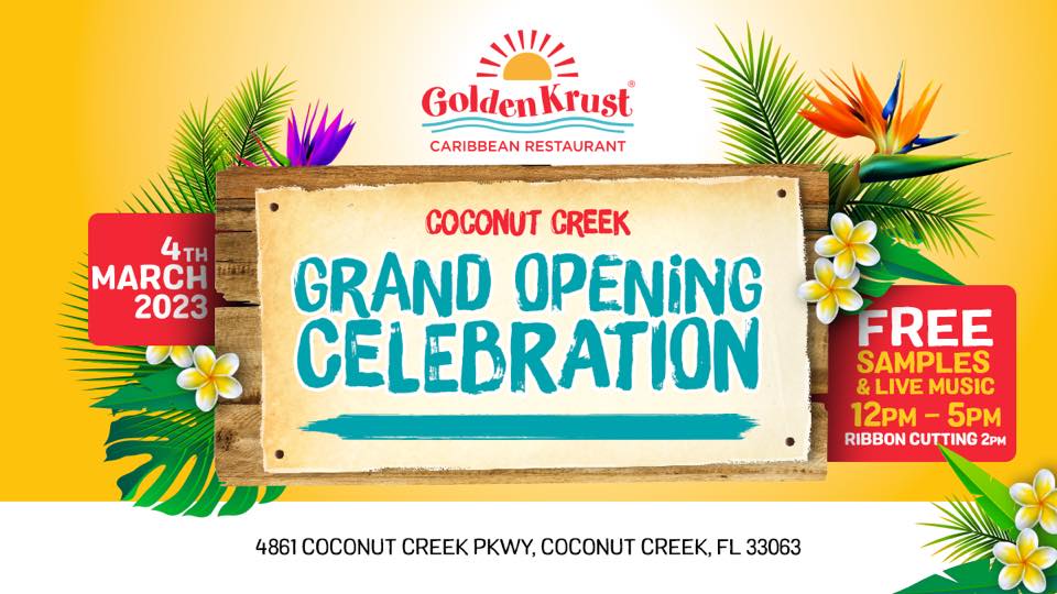 Golden Krust Coconut Creek Grand Opening